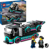 LEGO City Race Car and Car Carrier Truck Toy 60406