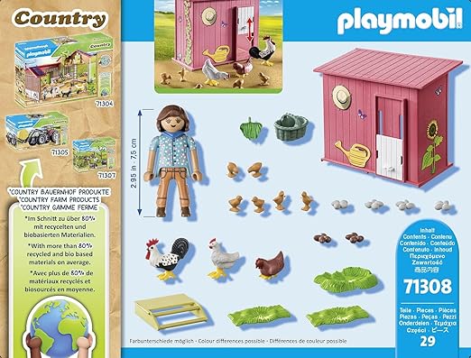 Playmobil 71308 Country Hen House