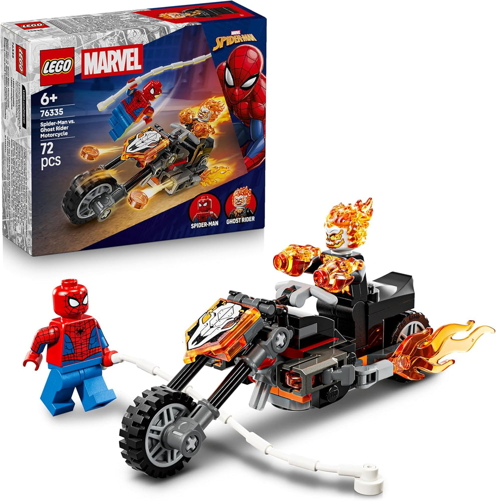 Lego 76335 Marvel Spider-Man vs. Ghost Rider Motorcycle – John Anderson ...