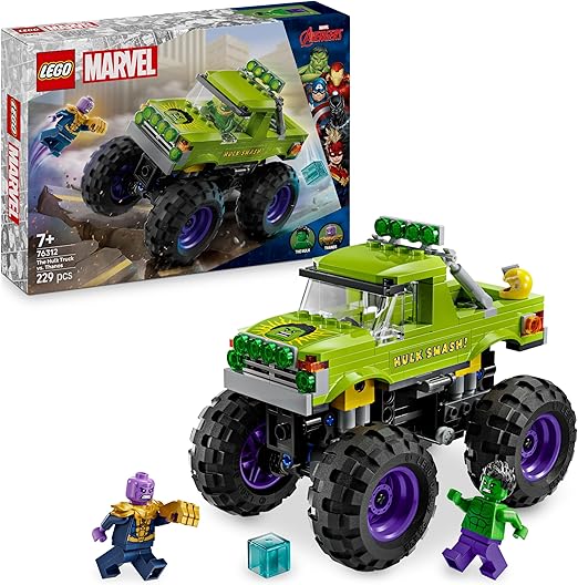 Lego Marvel 76312 The Hulk Truck vs. Thanos