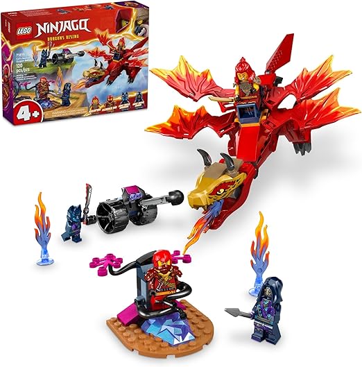 LEGO NINJAGO Kai’s Source Dragon Battle Adventure Playset 71815