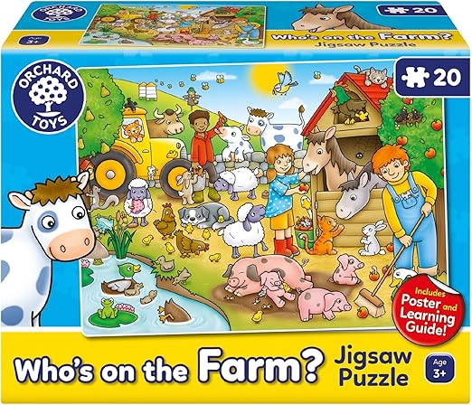 Orchard Toys Who's On the Farm? Jigsaw Puzzle