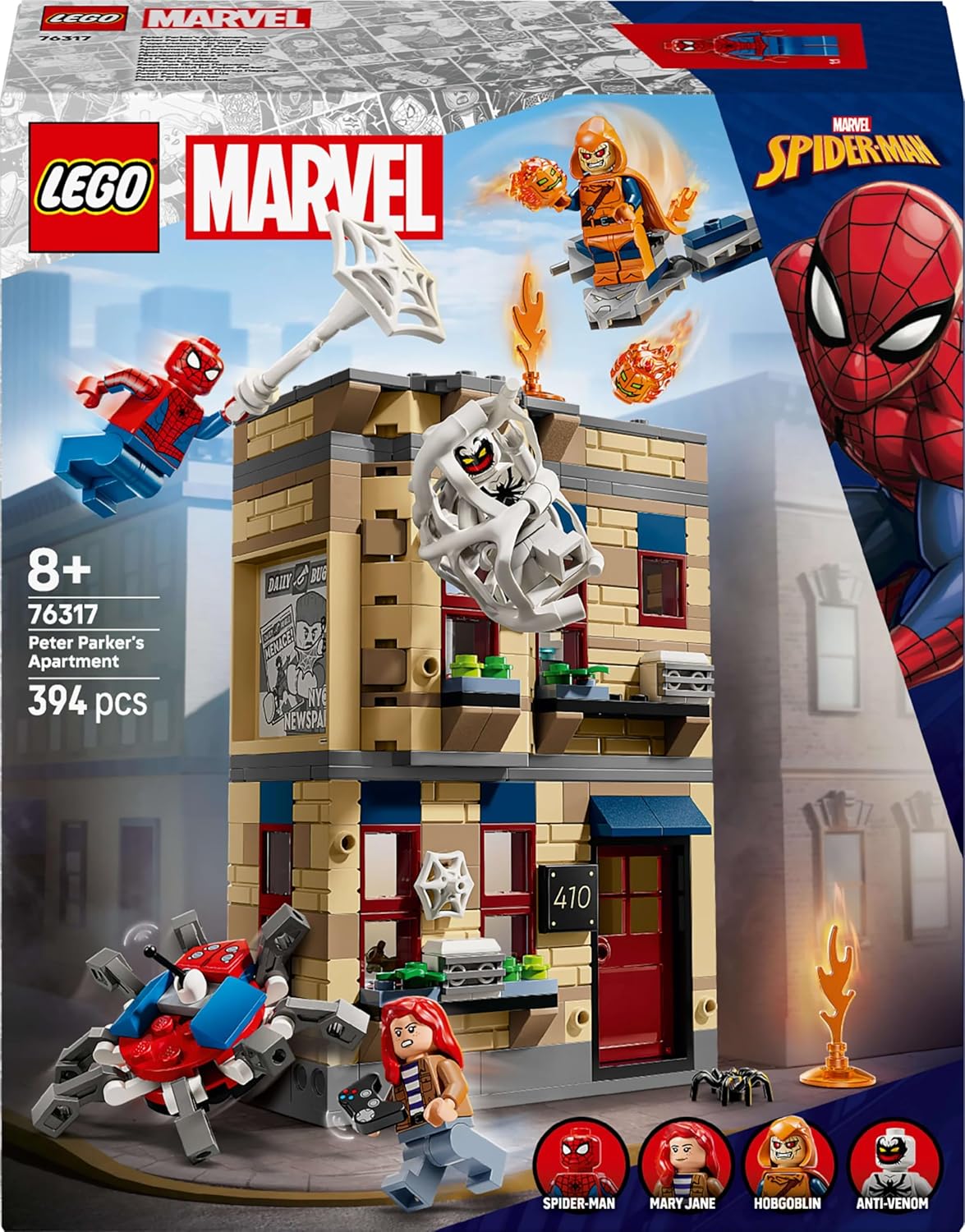 LEGO Marvel 76317 Peter Parker's Apartment