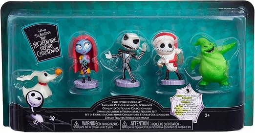 Just Play Disney Tim Burton's The Nightmare Before Christmas Collectible Figure Set