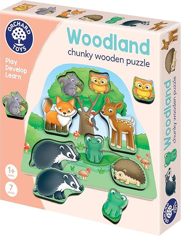 Orchard Toys Woodland Chunky Wooden Puzzle
