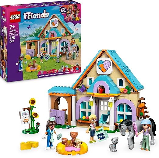 LEGO Friends Horse and Pet Vet Clinic Toy 42651