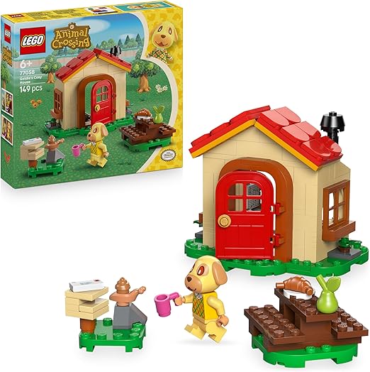 LEGO Animal Crossing Goldie's Cosy House Toy 77058