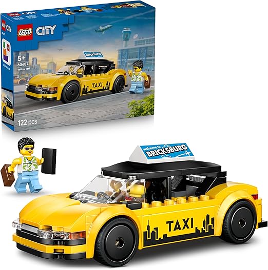 Lego City 60487 Yellow Taxi