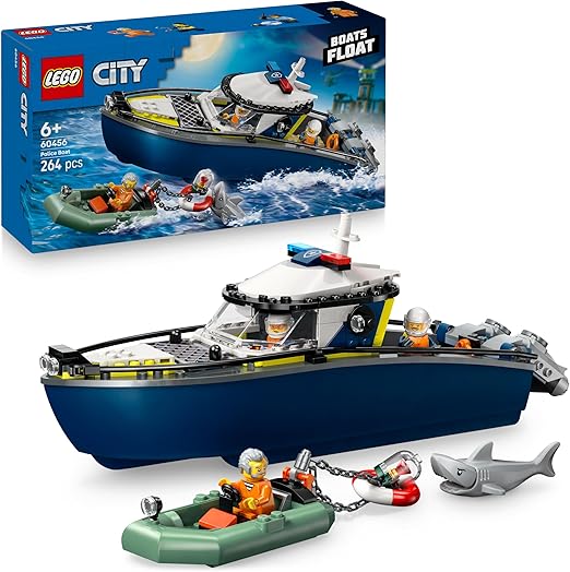 LEGO City Police Boat Chase Set 60456