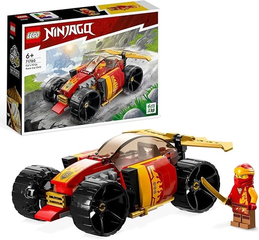 LEGO 71780 NINJAGO Kai’s Ninja Race Car EVO 2in1 Racing Car Toy to Off-Road Vehicle