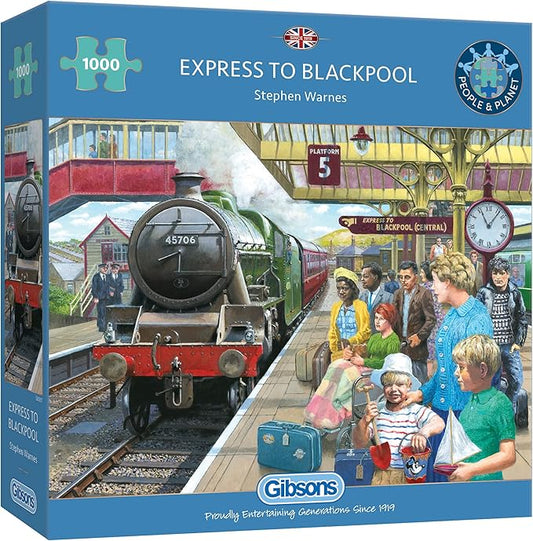 Express to Blackpool | 1000 Piece Jigsaw Puzzle