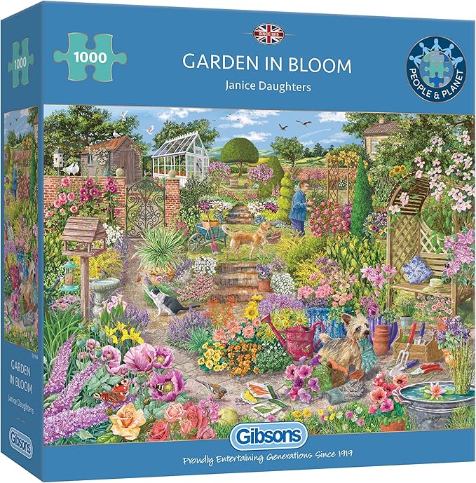Garden in Bloom | 1000 Piece Jigsaw Puzzle