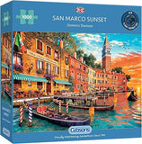 San Marco Sunset | 1000 Piece Jigsaw Puzzle | Venice Jigsaw Puzzle