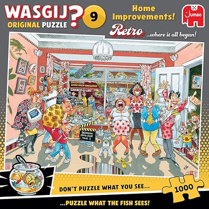 Wasgij Retro Original, Home Improvemnets 1000 Piece