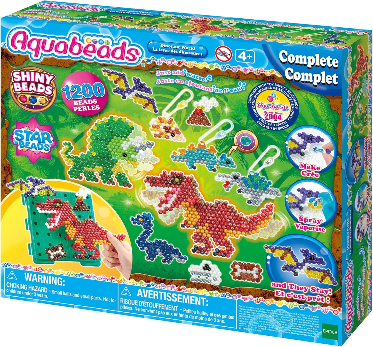 Aquabeads Dinosaur World,Art & craft bead kit