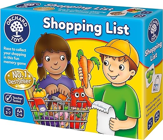 Orchard Toys Shopping List Memory Game - Matching and Memory Games
