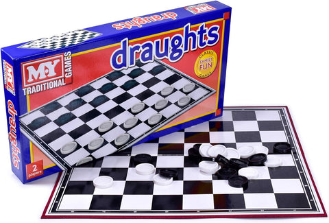 M.Y Draughts Game - Traditional Checkers Board Game