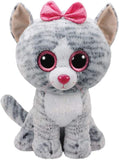TY 36838 Kiki Grey Cat Boo Lrg Large