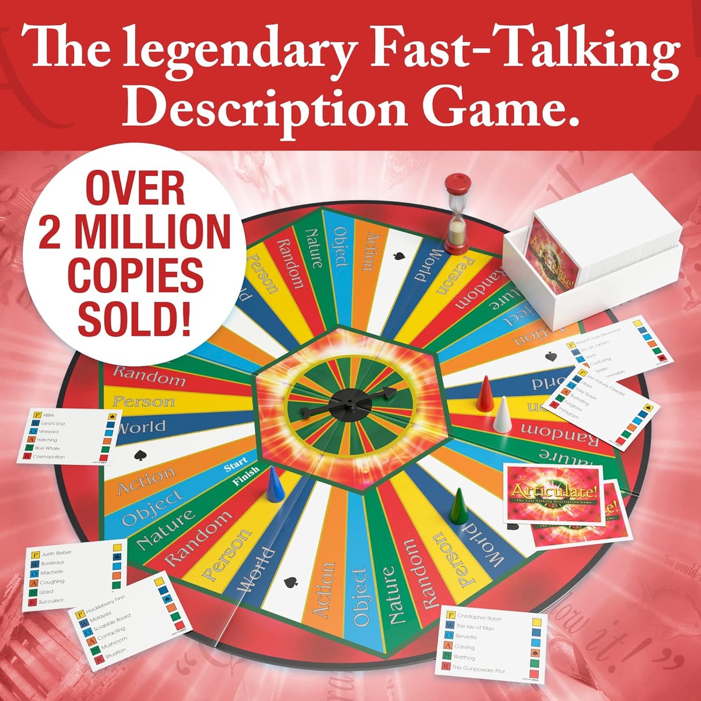 Articulate family board game