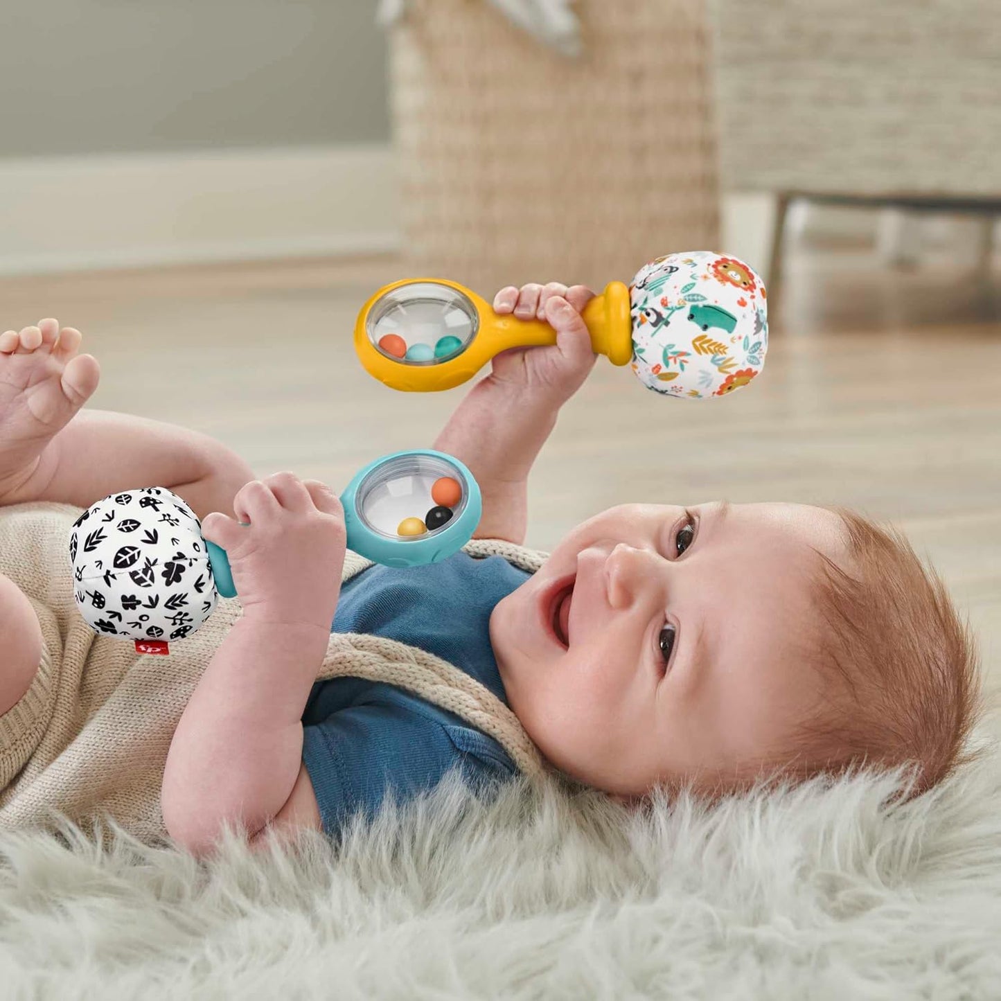 Fisher-Price Rattle ‘n Rock Maracas baby rattle