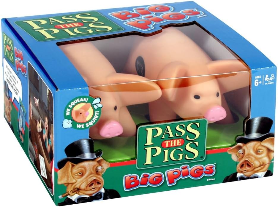 PASS THE PIGS 'Big Pigs' Dice Game