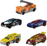 Hot Wheels Set of 5 Toy Cars, Extreme Race Assorted Styles