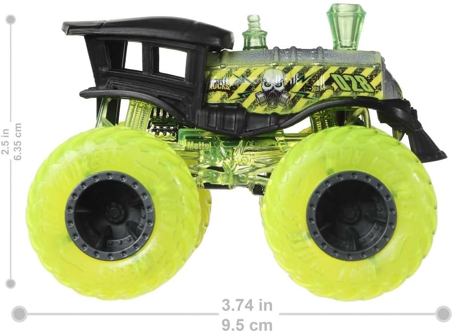 Hot Wheels Monster Trucks, 1:64 Scale Die-Cast
