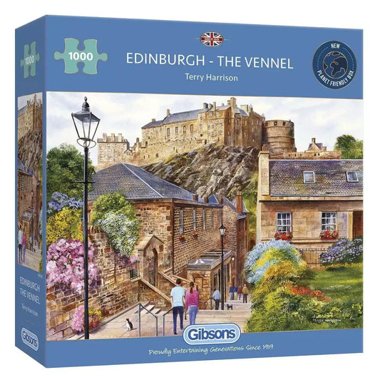 Edinburgh - The Vennel 1000 Piece Jigsaw