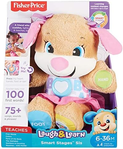 Fisher-Price Laugh and Learn Smart Stages Puppy Sister