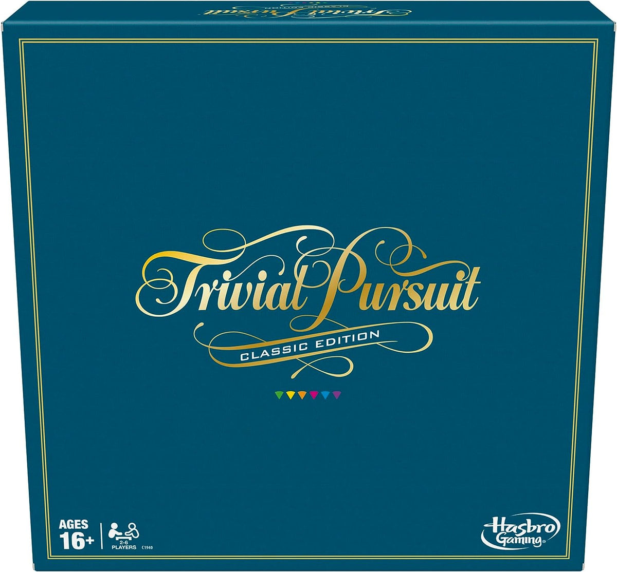 Hasbro Gaming Trivial Pursuit Game, Classic Edition