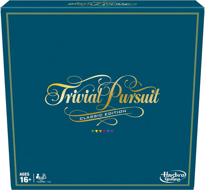 Hasbro Gaming Trivial Pursuit Game, Classic Edition