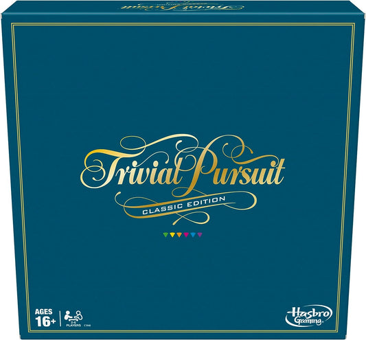 Hasbro Gaming Trivial Pursuit Game, Classic Edition