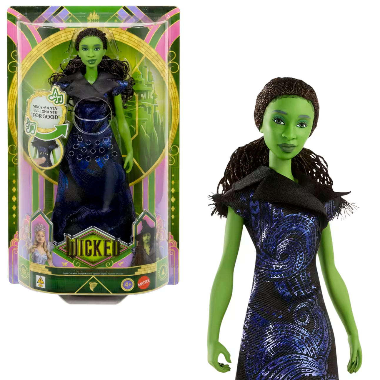 Wicked: For Good Singing Elphaba Doll