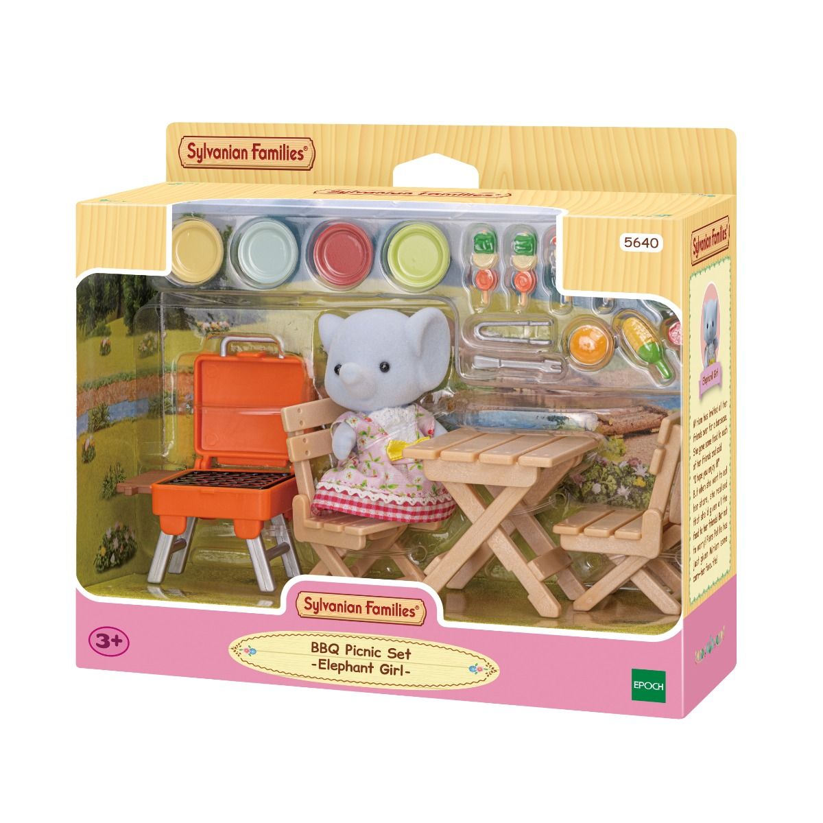 5640 Sylvanian Families BBQ Picnic Set - Elephant Girl