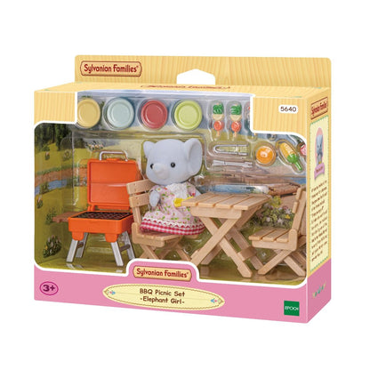 5640 Sylvanian Families BBQ Picnic Set - Elephant Girl
